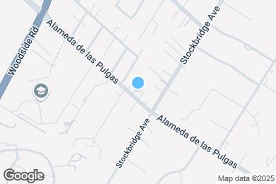 Map image of the property - 2447 Alameda de las Pulgas