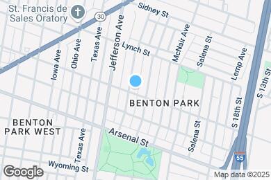 Map image of the property - 2219 Pestalozzi St