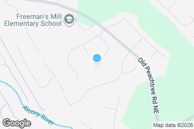 Map image of the property - 1400 Chalet Cir