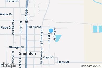 Map image of the property - 306 E Fischer St