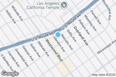 Map image of the property - 1828 Glendon Ave