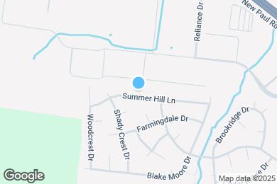 Map image of the property - 793 Summer Hill Ln