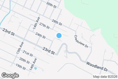 Map image of the property - 2406 15th Ave