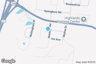 Map image of the property - 907 Watauga Rd
