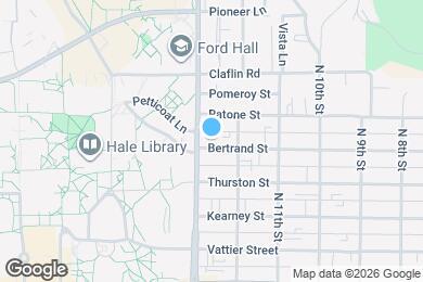 Map image of the property - 1222 Bertrand St