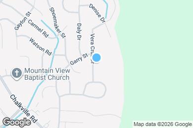 Map image of the property - 2491 Vera Cruz Dr
