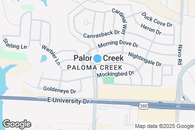 Map image of the property - 817 Partridge Dr