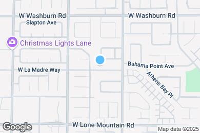 Map image of the property - 3016 W La Madre Way