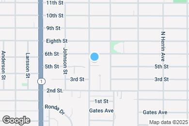 Map image of the property - 1305 5th St
