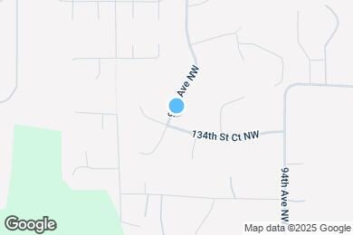 Map image of the property - 13519 97th Ave NW