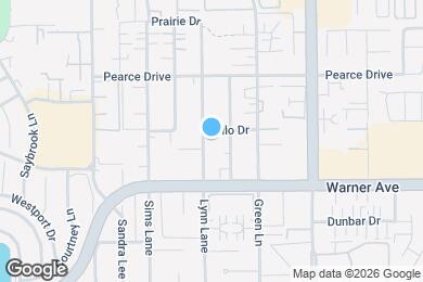 Map image of the property - 16872 Lynn Lane
