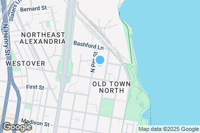 Map image of the property - 1209 N Pitt St
