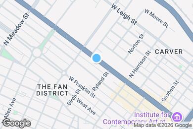 Map image of the property - 1333 W Broad St