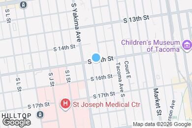Map image of the property - 1502 S G St