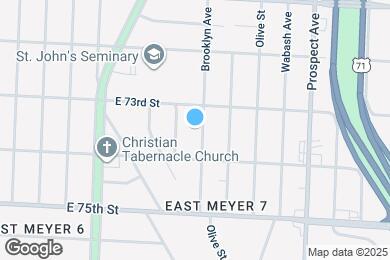 Map image of the property - 7318 Brooklyn Ave