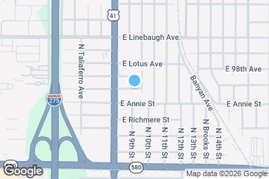 Map image of the property - 925 S Castle Ct