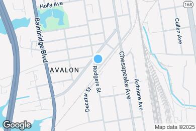 Map image of the property - 1720 Seaboard Ave