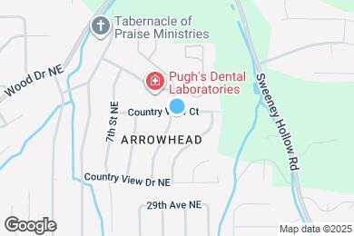 Map image of the property - 801 Country View Ct