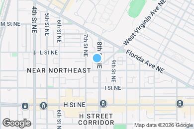 Map image of the property - 1008 8th St NE