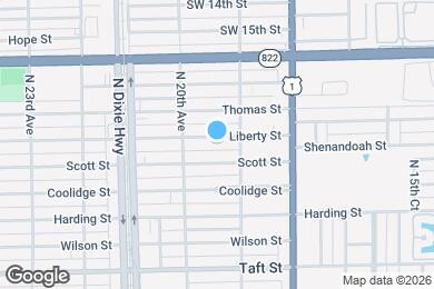 Map image of the property - 1918 Liberty St