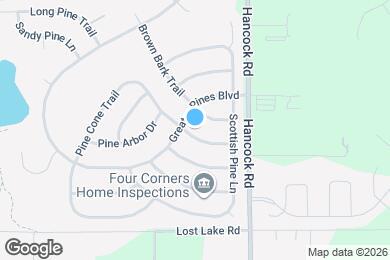 Map image of the property - 14809 Pine Cone Trail