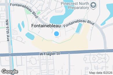 Map image of the property - 9170 Fontainebleau Blvd