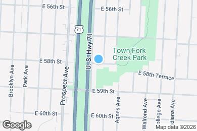 Map image of the property - 2811 E 58th St