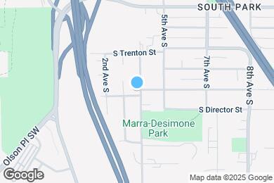 Map image of the property - 320 S Henderson St