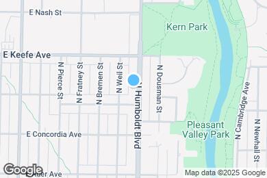 Map image of the property - 3429 N Humboldt Blvd