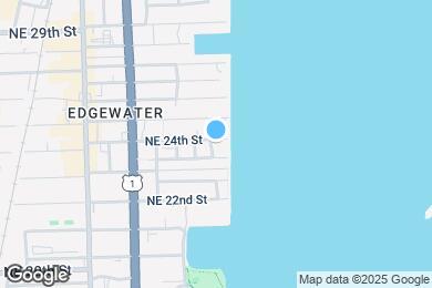 Map image of the property - 700 NE 24th St