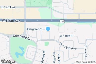 Map image of the property - 109 Ponderosa St