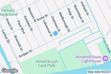 Map image of the property - 206 Lakewood St