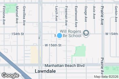 Map image of the property - 15418 Larch Ave