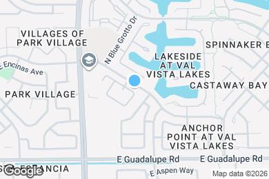Map image of the property - 1810 E Oak Harbor Dr