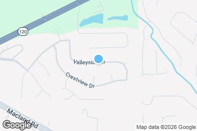 Map image of the property - 528 Valleyside Dr