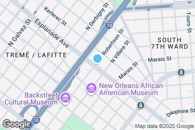 Map image of the property - 1433 Esplanade Ave