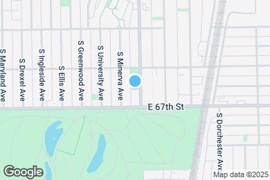 Map image of the property - 6636 S Woodlawn Ave