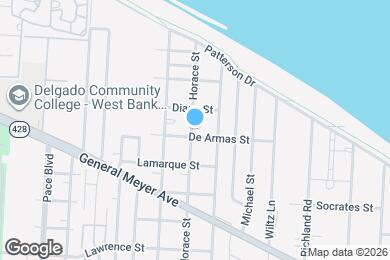 Map image of the property - 1120 Horace St