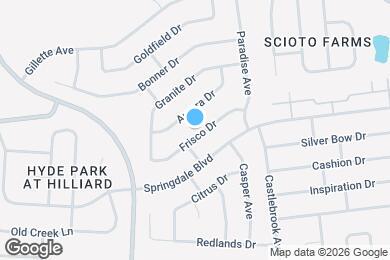 Map image of the property - 5216 Frisco Dr