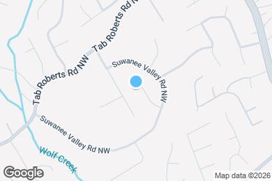 Map image of the property - 1860 Suwanee Ridge Ct NW