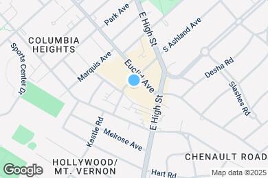 Map image of the property - 444 S Ashland Ave