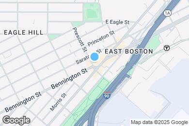 Map image of the property - 260 Bennington St