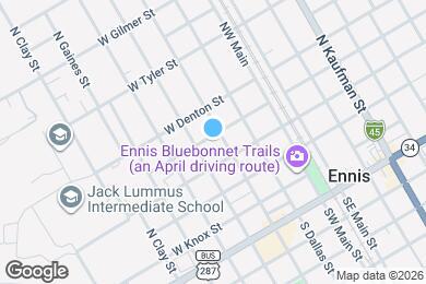 Map image of the property - 303 W Decatur St