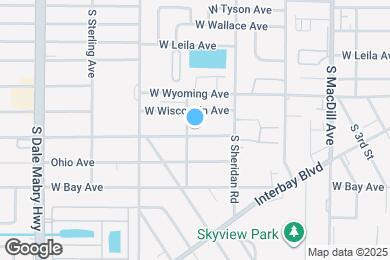Map image of the property - 3321 W Iowa Ave