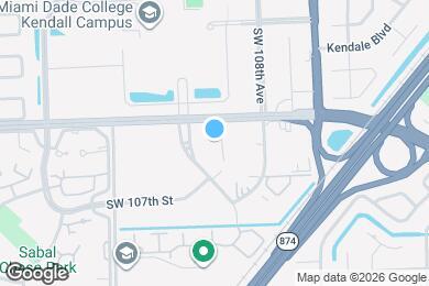 Map image of the property - 10900 SW 104th St