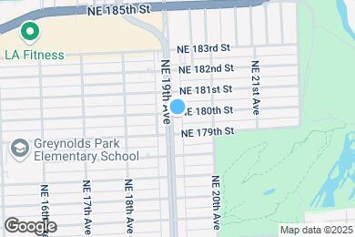 Map image of the property - 1900 NE 180th St