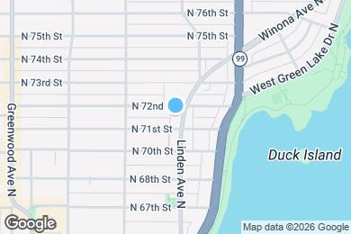 Map image of the property - 7111 Linden Ave N