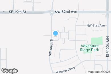Map image of the property - Adam Ridge