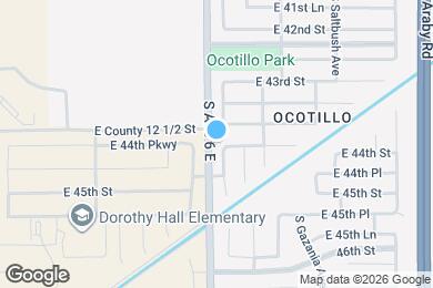 Map image of the property - 4402 S Jasmine Ave