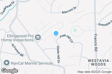 Map image of the property - 1214 Glade Hill Dr